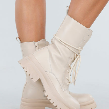 OP=OP.28.NL Beige Biker Boots