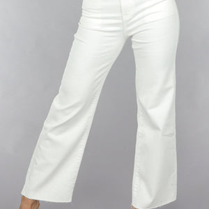 OP=OP.28.NL High Waist Straight Leg Witte Petite Jeans
