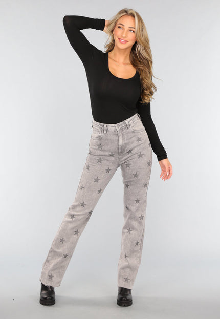 OP=OP.28.NL Zwarte Longsleeve Stretch Top