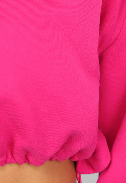 OP=OP.29.S Fuchsia Cropped Vest