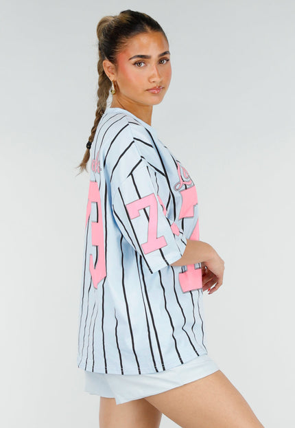OP=OP.30.NL Oversized Lichtblauw Jersey Shirt