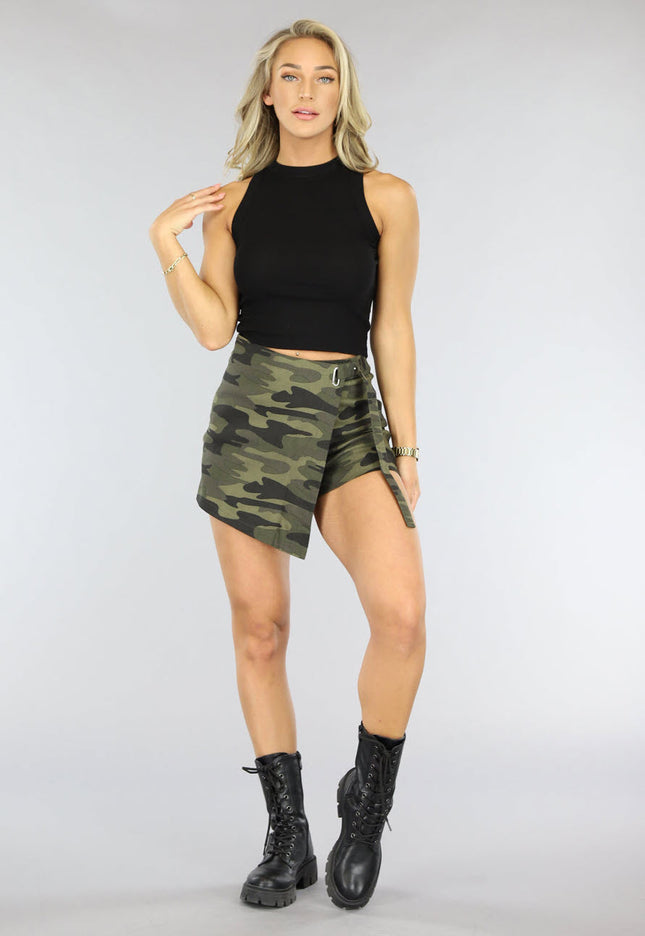 OP=OP.31.NL Zwarte Halter Crop Top