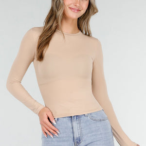 OP=OP.31.S Beige Basic Top