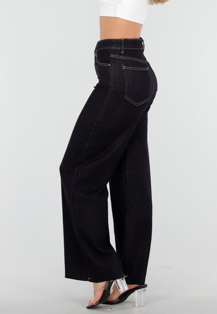 OP=OP.32.NL Wide Leg Jeans Donkerblauw