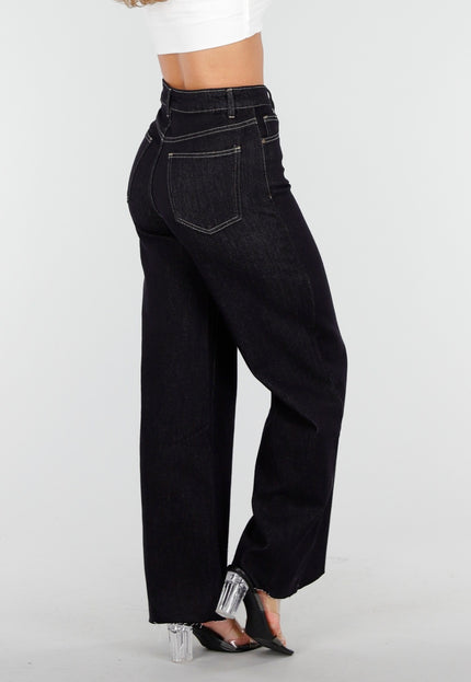 OP=OP.32.NL Wide Leg Jeans Donkerblauw