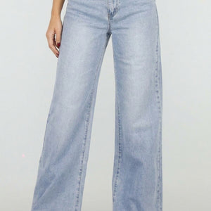 OP=OP.36.NL Lichtblauwe Tall Wide Leg Jeans