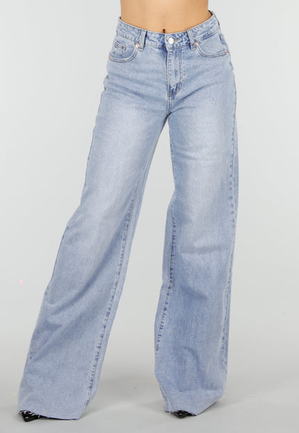 OP=OP.36.NL Lichtblauwe Tall Wide Leg Jeans