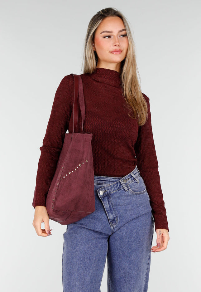 OP=OP.37.NL Tote Tas met Studs