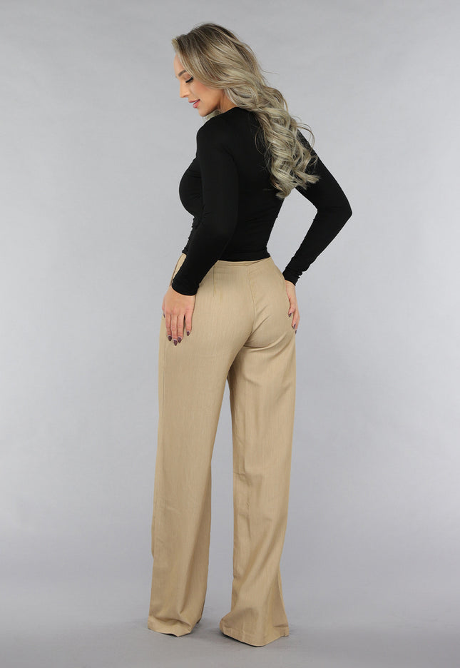 OP=OP.37.S Longsleeve Zwarte Geplooide Top