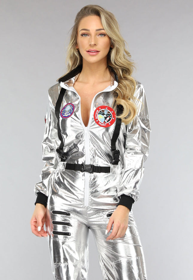 OP=OP.39.R Metallic Astronaut Kostuum
