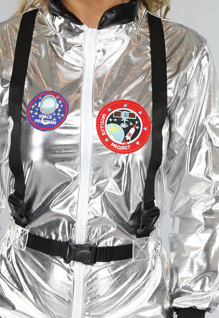 OP=OP.39.R Metallic Astronaut Kostuum