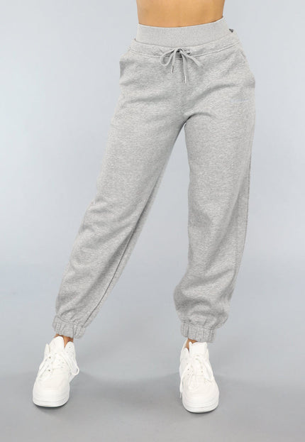 OP=OP.39.S Grijze Jogger met Grote Elastische Band