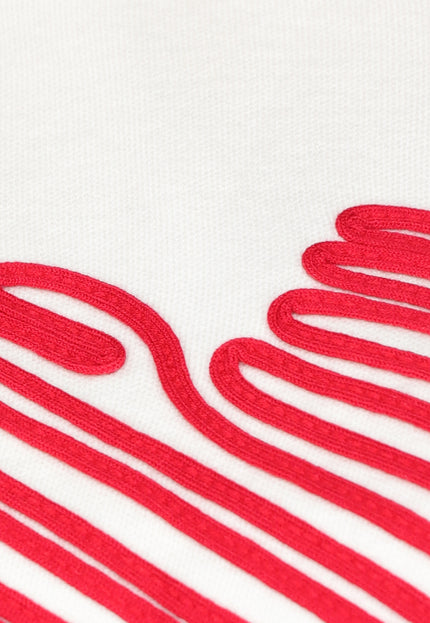 OP=OP! Witte Trui met Rood Hart