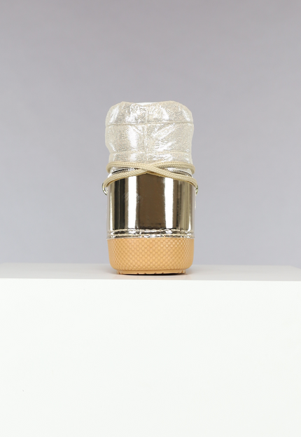 OP=OP! Sparkle Sneeuwlaarzen in Goud met Metallic Detail