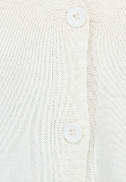 OP=OP! Korte Beige Fijn Gebreide Cardigan