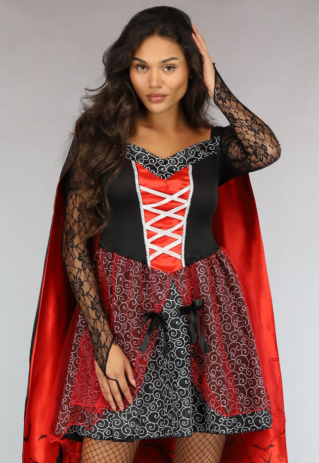 CARNA50 Gothic Vampier Kostuum