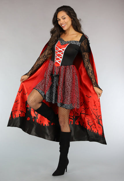 CARNA50 Gothic Vampier Kostuum