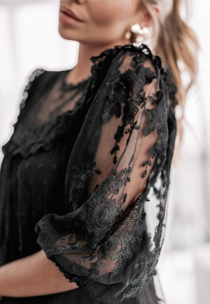 OP=OP! Boho Ibiza Jurk Zwart