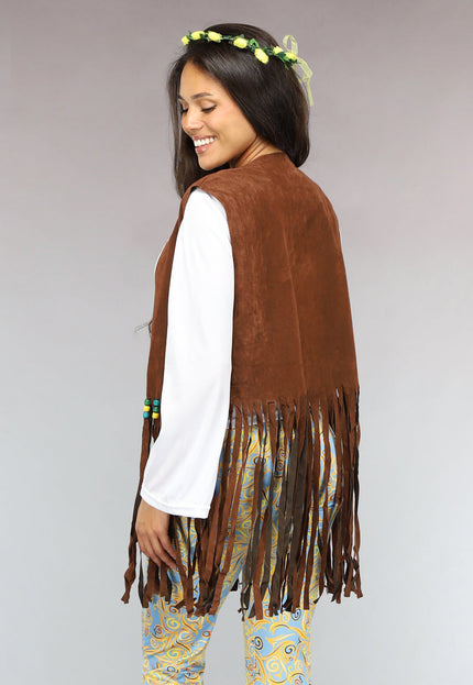 CARNA50 Flower Power Hippie Kostuum