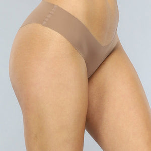 OP=OP! Naadloze Taupe Onderbroek