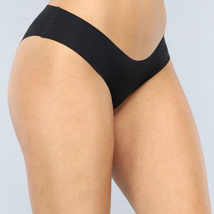OP=OP! Naadloze Zwarte Onderbroek