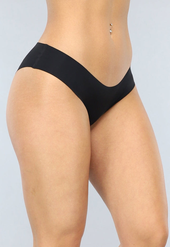 OP=OP! Naadloze Zwarte Onderbroek