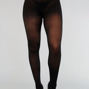 OP=OP! Corrigerende Zwarte 50 Den Panty