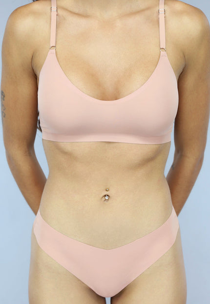 OP=OP! Naadloze Nude Lingerie Set