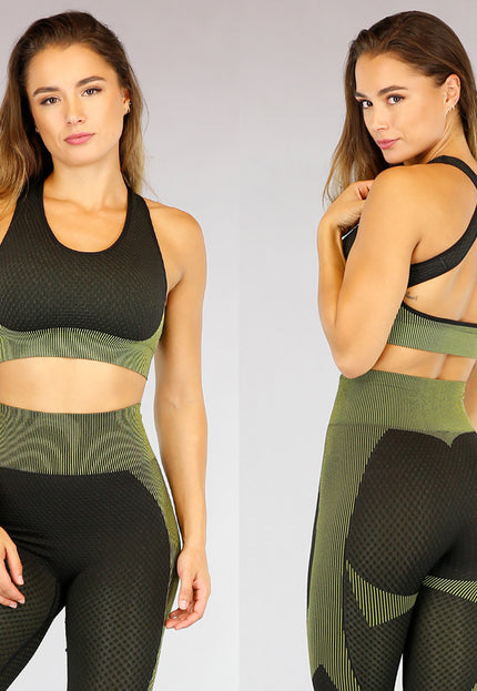 OP=OP! Zwart Sportvestje met Patronen