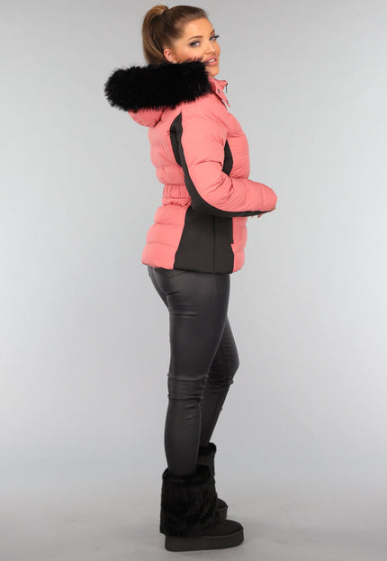 OP=OP! Zwarte Imitatie Bont Snowboots