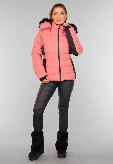 OP=OP! Zwarte Imitatie Bont Snowboots