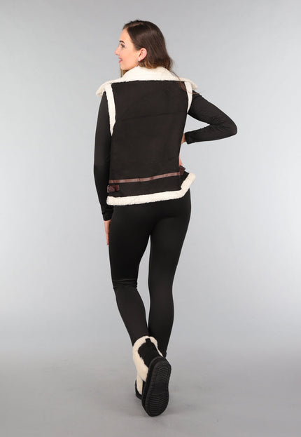 OP=OP! Zwarte Teddy Boots met Dikke Zool