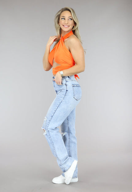 OP=OP! Kruisbare Oranje Top