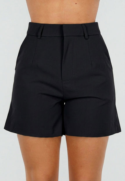 OP=OP.AV.07 Zwarte Blazer en Short Set