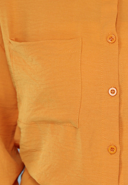 OP=OP.47.R Matchende Set met Blouse in Oranje