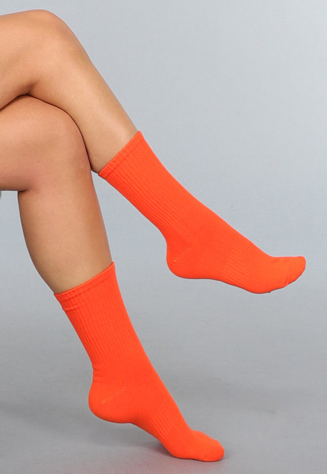 ORANJE-F Oranje Halflange Sokken