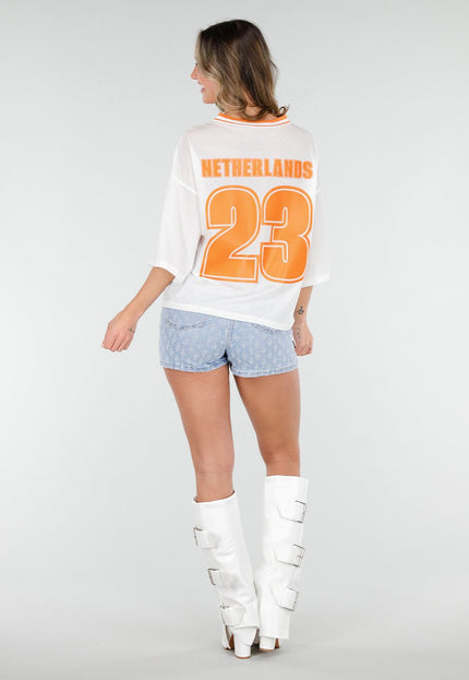 ORANJE-F Oranje Netherlands Jersey Top