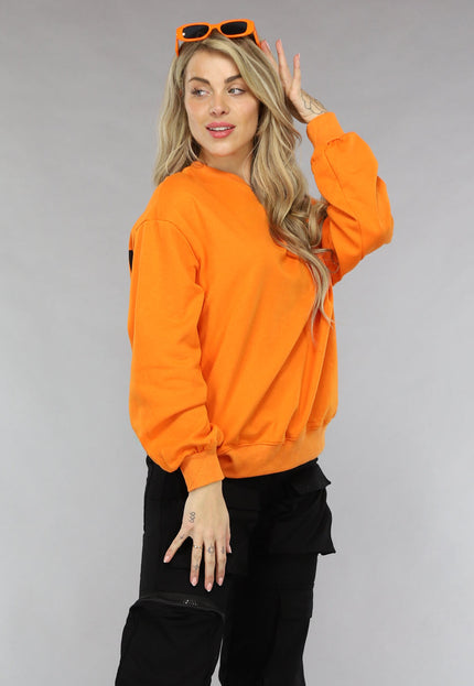ORANJE-F Oranje Zonnebril met Breed Montuur