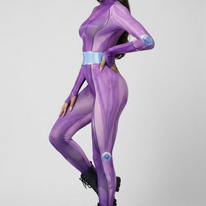 Paars Totally Spies Kostuum