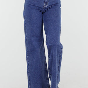 OP=OP.41.NL Blauwe Wide Leg Jeans