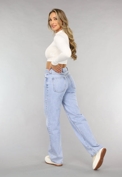Redial Jeans Lichtblauwe Baggy Jeans