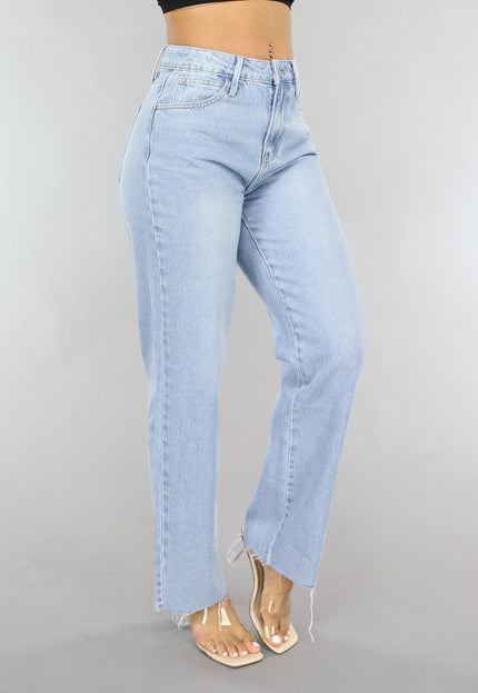 Redial Jeans Lichtblauwe Relaxed Fit Straight Leg Jeans