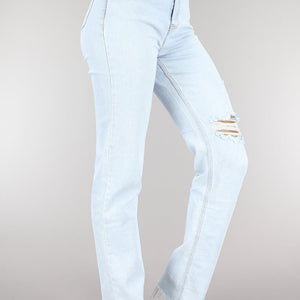 Redial Jeans Lichtblauwe Tall Jeans met Scheuren