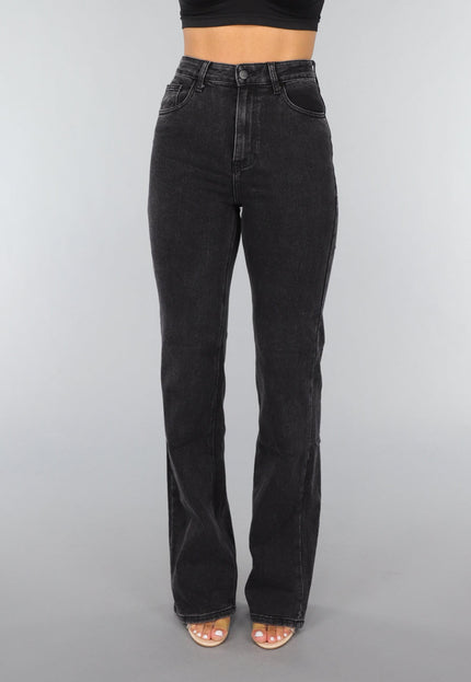 Redial Jeans Tall Antraciet Stretch Straight Leg Jeans