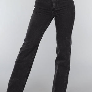 Redial Jeans Tall Antraciet Stretch Straight Leg Jeans
