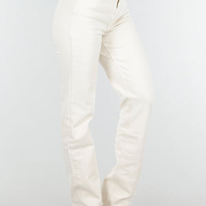 Redial Jeans Tall Beige Straight Leg Jeans