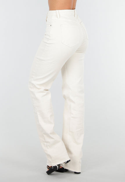 Redial Jeans Tall Beige Straight Leg Jeans