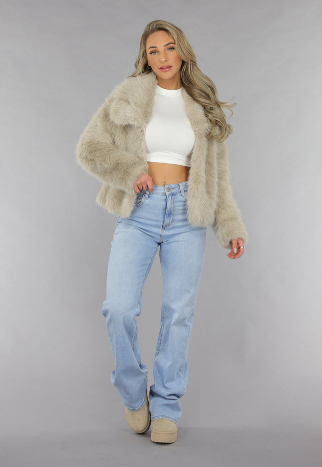 Redial Jeans Tall High Waist Lichtblauwe Wide Leg Jeans