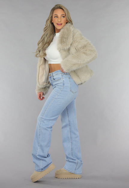 Redial Jeans Tall High Waist Lichtblauwe Wide Leg Jeans