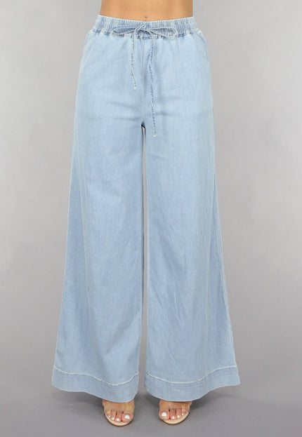 OP=OP.33.NL Wide Leg Jogger Jeans met Elastische Taille